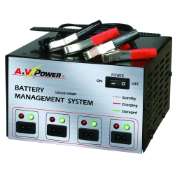 12V Battery Management System (4ports)
