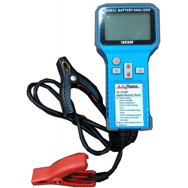 12/24v Battery Program Analyzer_cca/ω//start/alternator TA Series