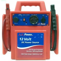 12V Professional Booster-military Grade Case And Volt Meter + Surge Protect