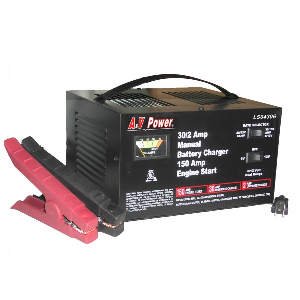 6/12v Auto/manual Professional Charger