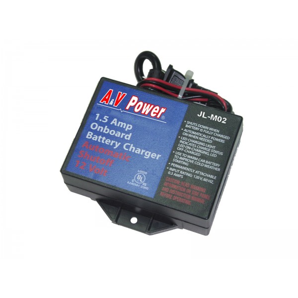 12V 1.5a Maintainer / Onboard Charger M Series Traditional Charger